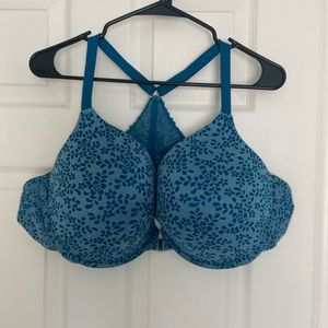 Adore me racerback bra with front close 46DD